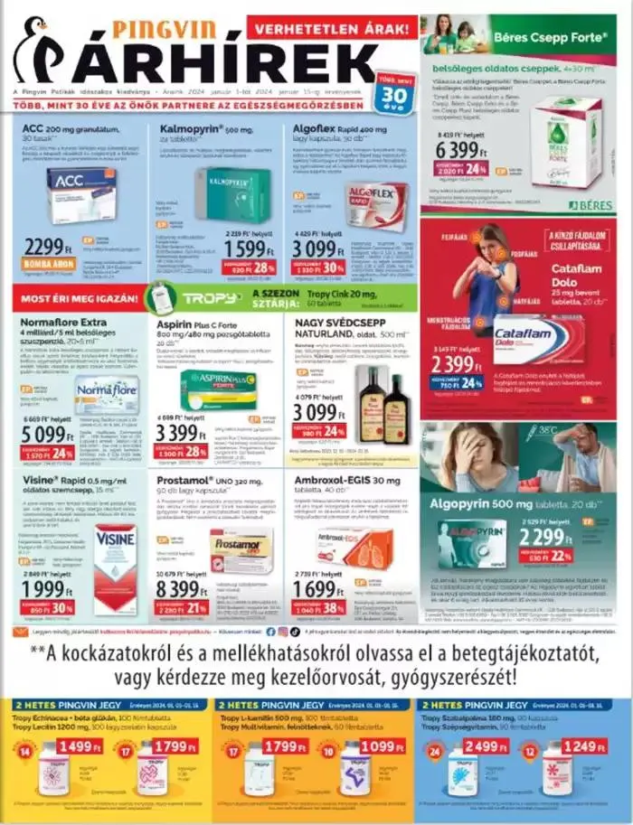 Katalógus Pingvin Árhírek október 1.-tól október 15.-ig 2024. - Oldal 1