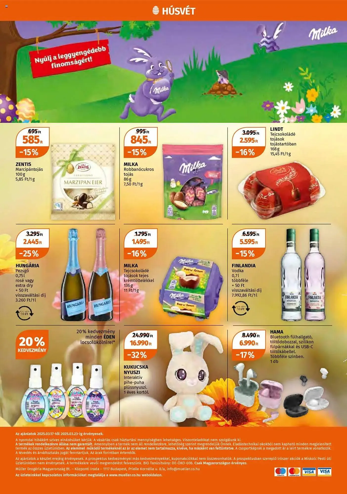 Katalógus Müller akciós újság március 17.-tól március 23.-ig 2025. - Oldal 23