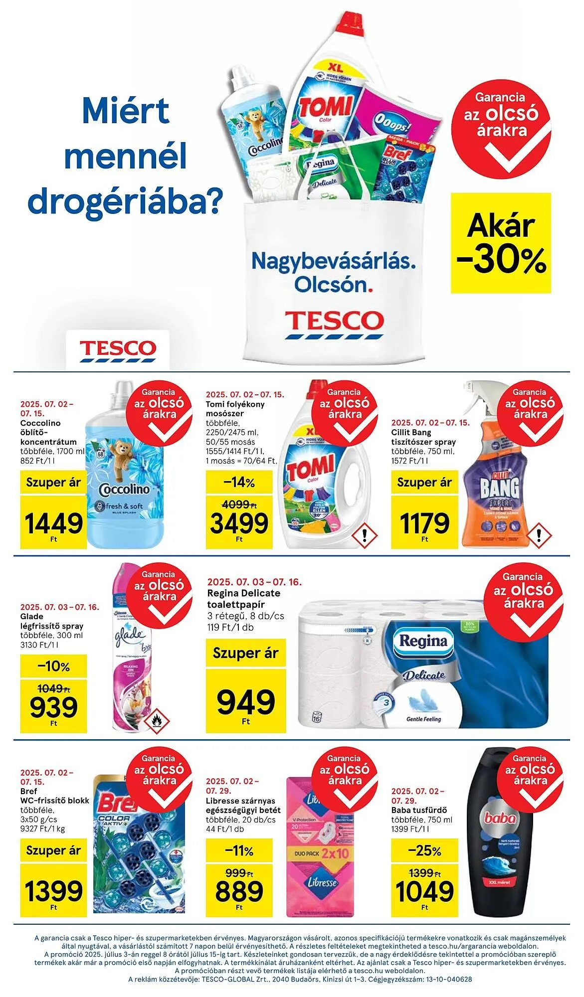 Katalógus Tesco akciós újság július 10.-tól július 16.-ig 2025. - Oldal 7