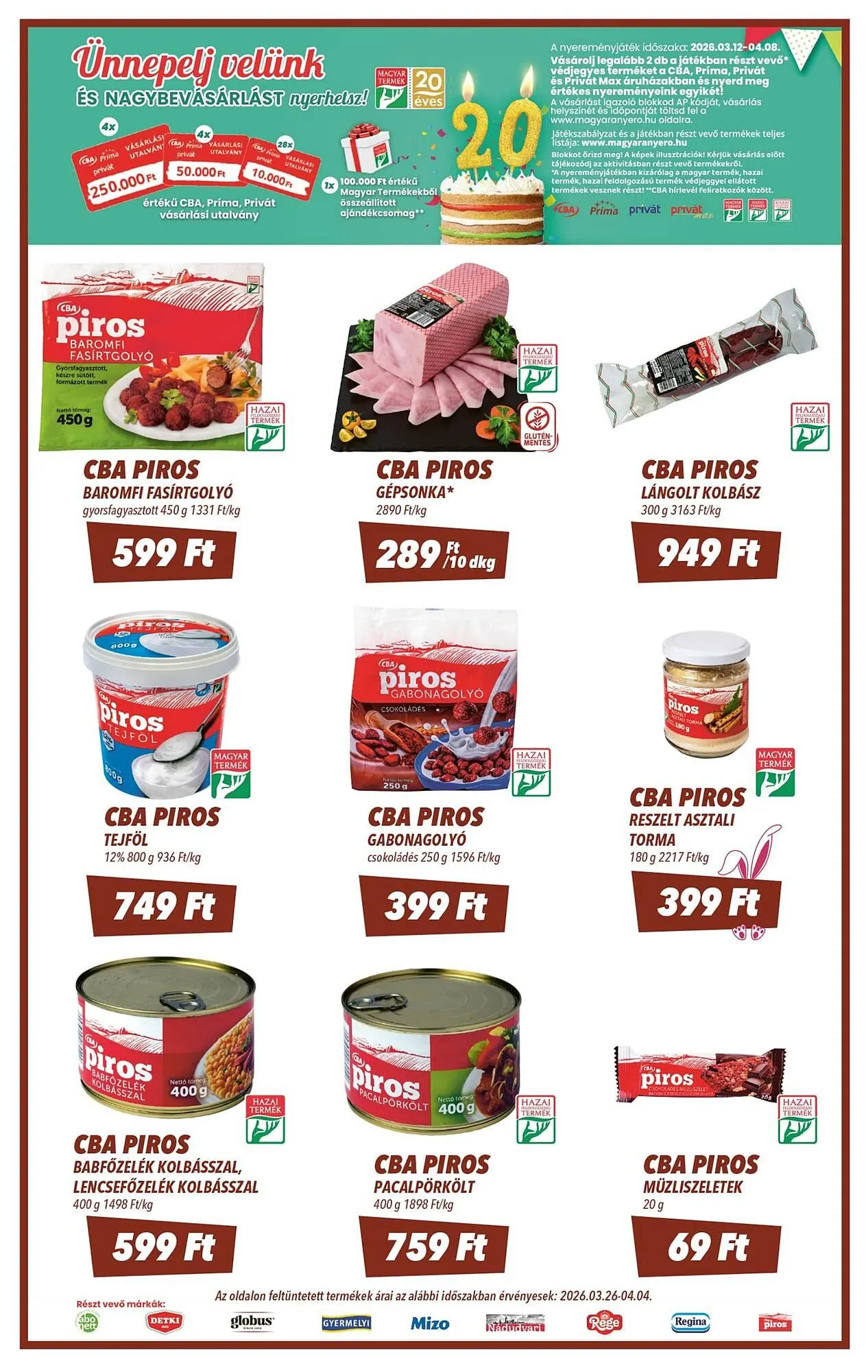 Katalógus CBA akciós újság március 26.-tól április 4.-ig 2026. - Oldal 5