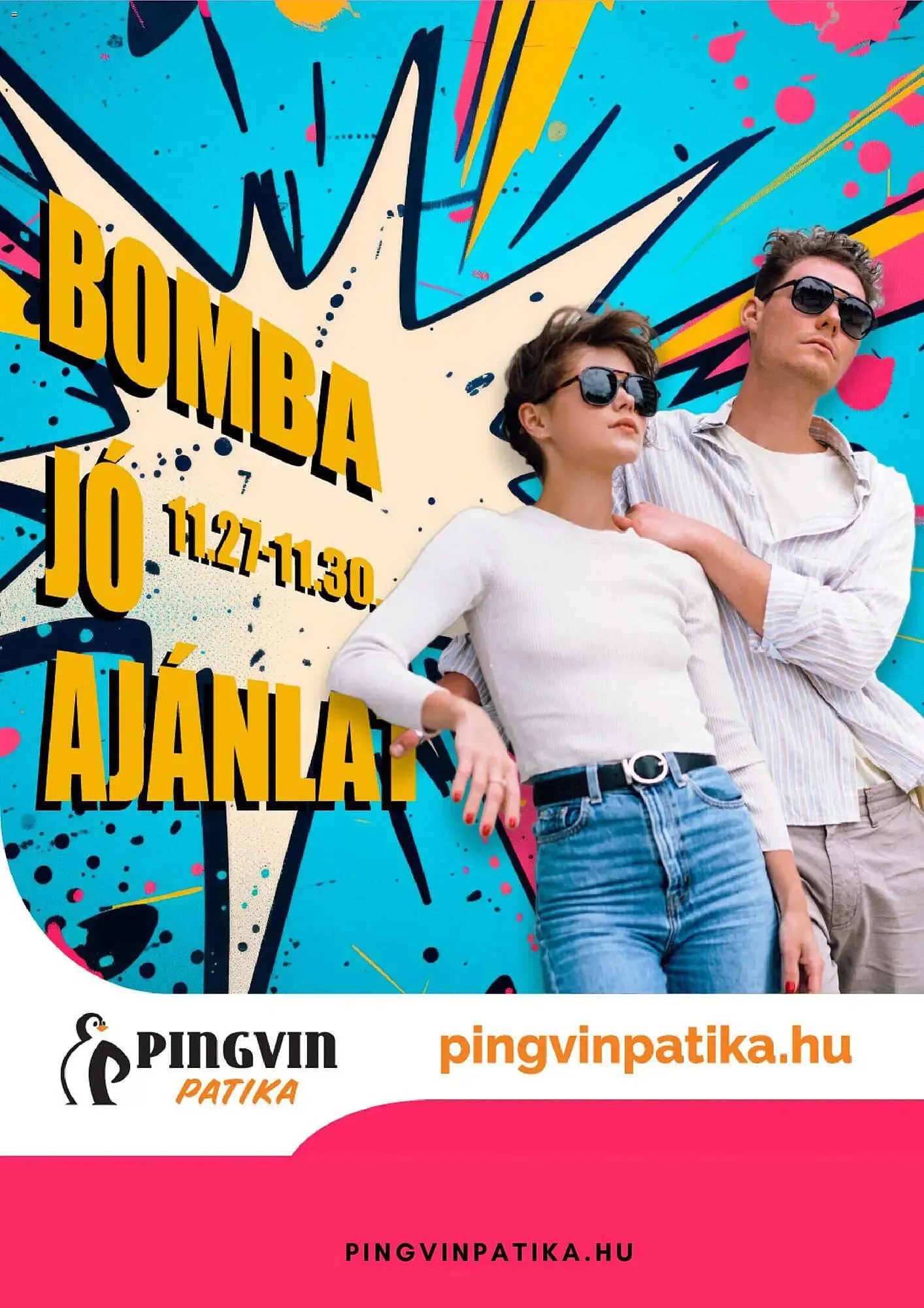 Pingvin Patika akciós újság - 1