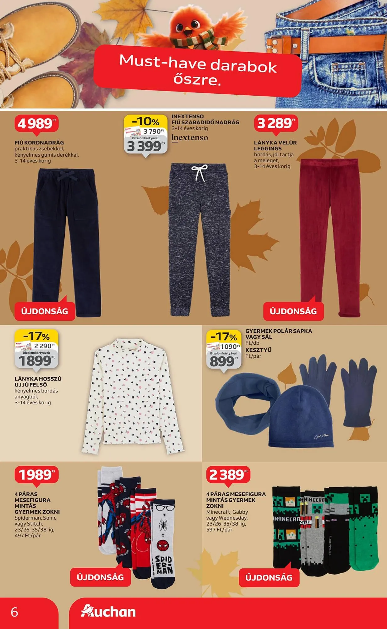 Katalógus Auchan akciós újság október 2.-tól október 29.-ig 2025. - Oldal 6