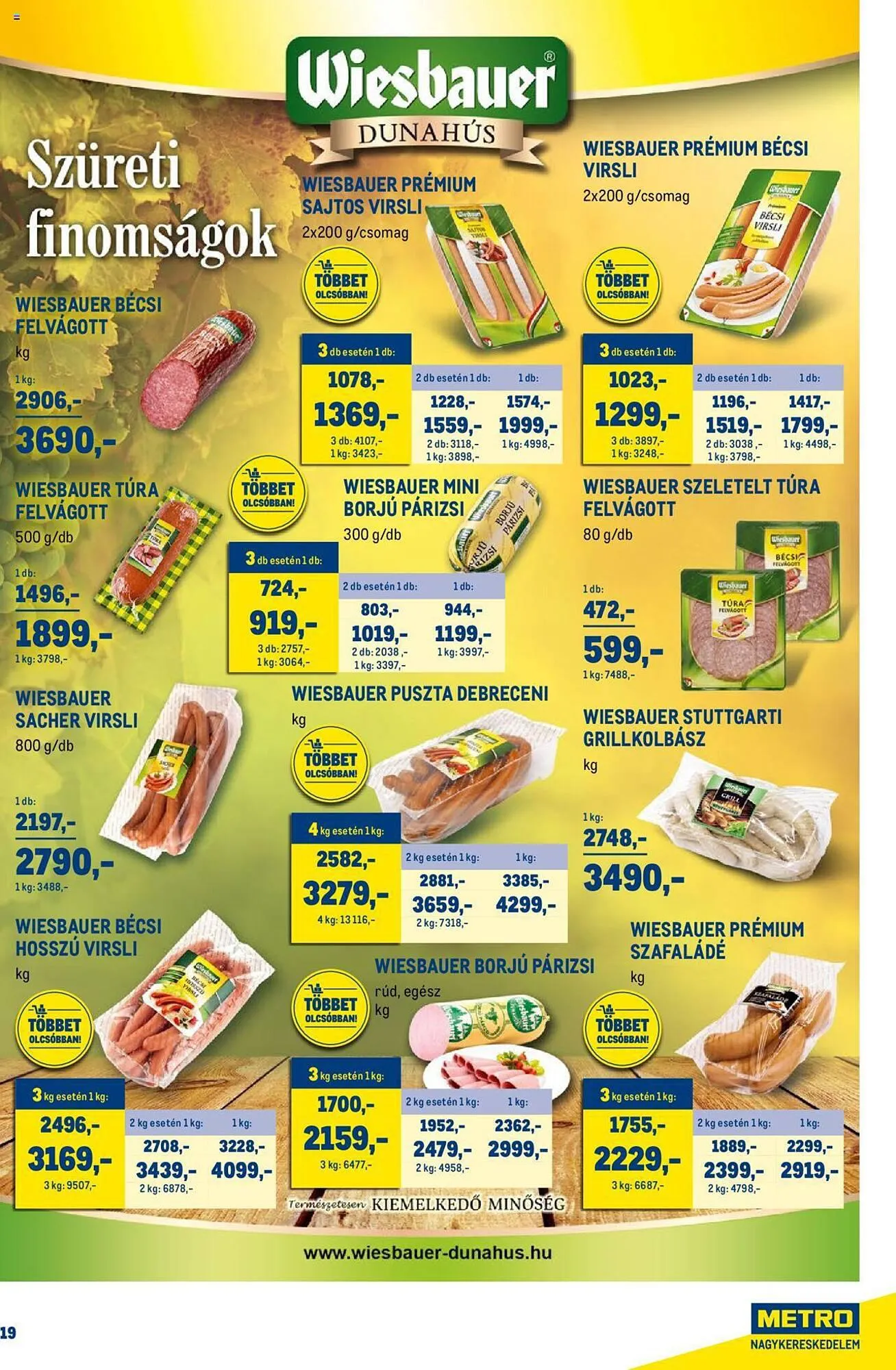 Katalógus Metro akciós újság szeptember 20.-tól október 17.-ig 2023. - Oldal 19