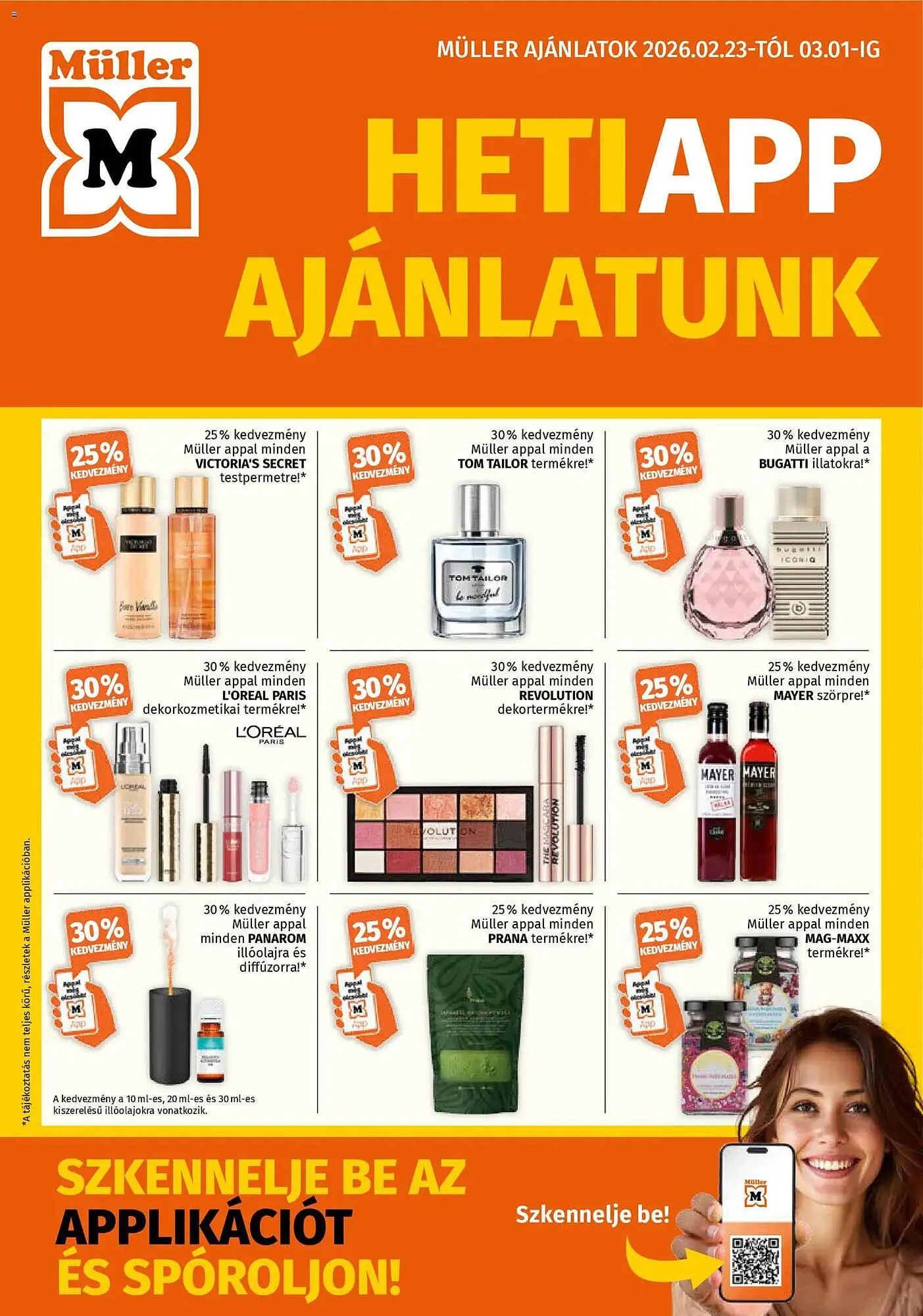 Katalógus Müller akciós újság február 23.-tól március 1.-ig 2026. - Oldal 1