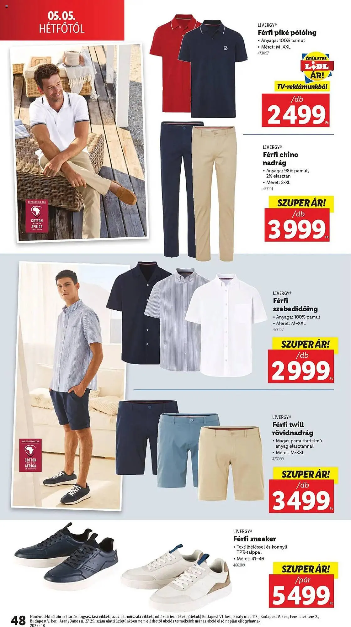 Katalógus Lidl akciós újság április 30.-tól május 7.-ig 2025. - Oldal 48