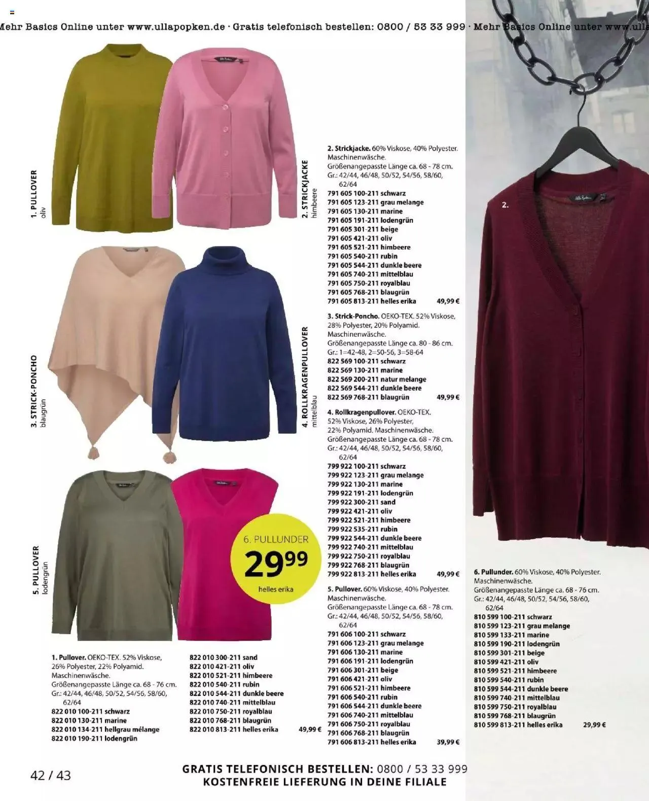 Katalógus Ulla Popken Akciós újság szeptember 1.-tól szeptember 30.-ig 2023. - Oldal 42