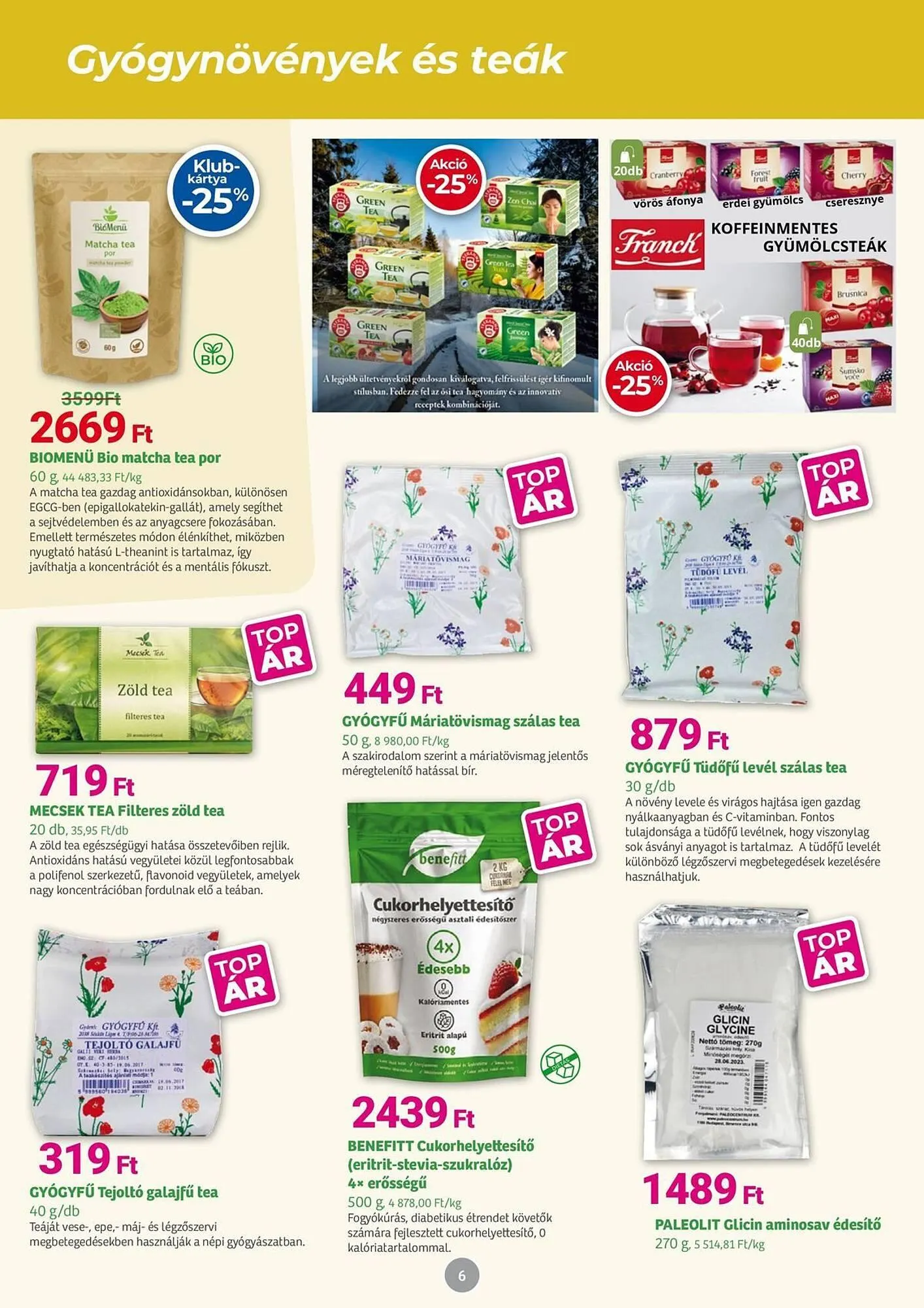 Katalógus Herbaház akciós újság január 5.-tól február 1.-ig 2026. - Oldal 6