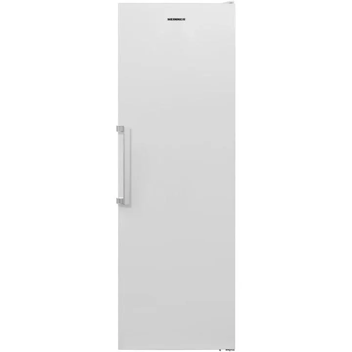Heinner HF-V401NFE++, Egyajtós hűtő, 390 l, No Frost, Elektronikus vezérlés, LED világítás, E energiaosztály, M 186 cm, Fehér