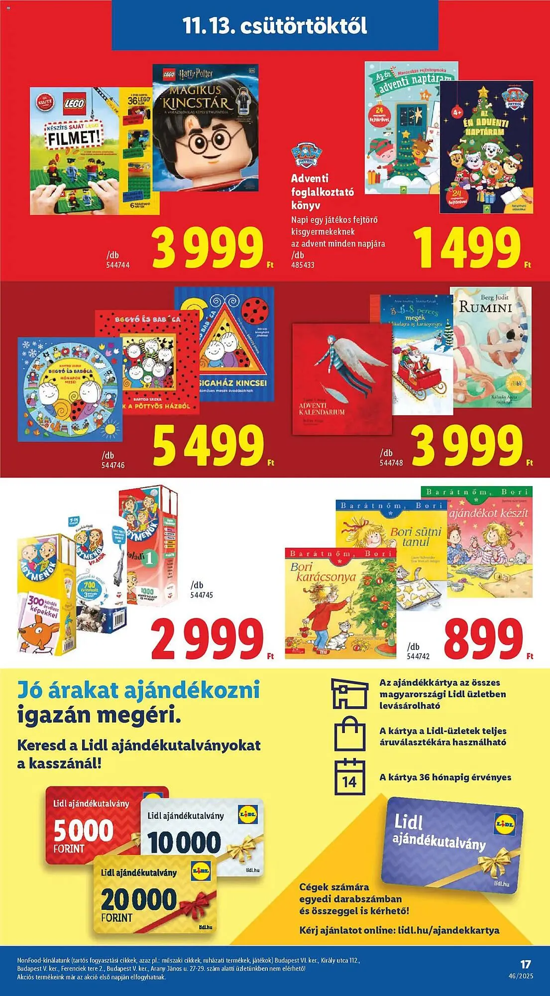 Katalógus Lidl akciós újság november 13.-tól december 28.-ig 2025. - Oldal 17