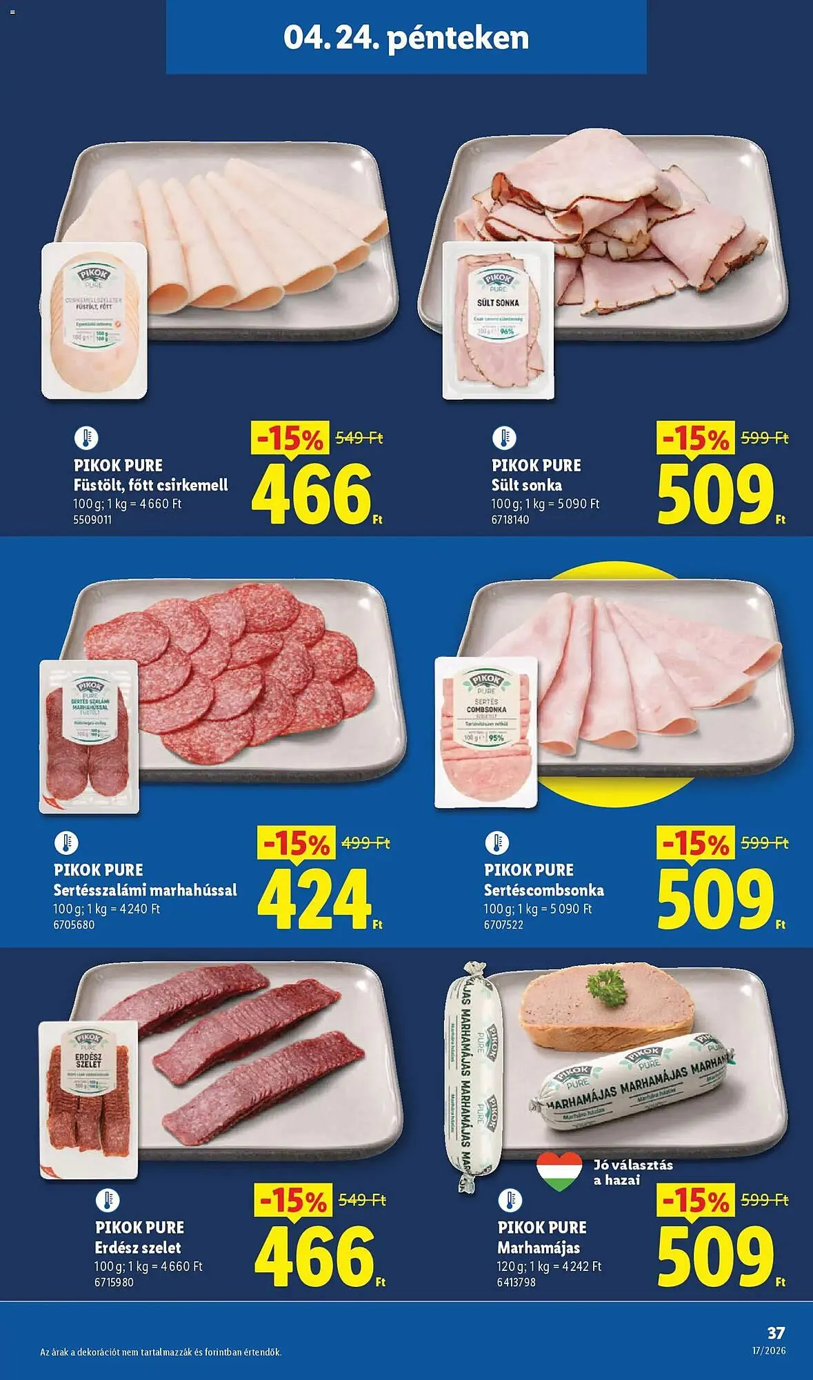Katalógus Lidl akciós újság április 23.-tól április 29.-ig 2026. - Oldal 37