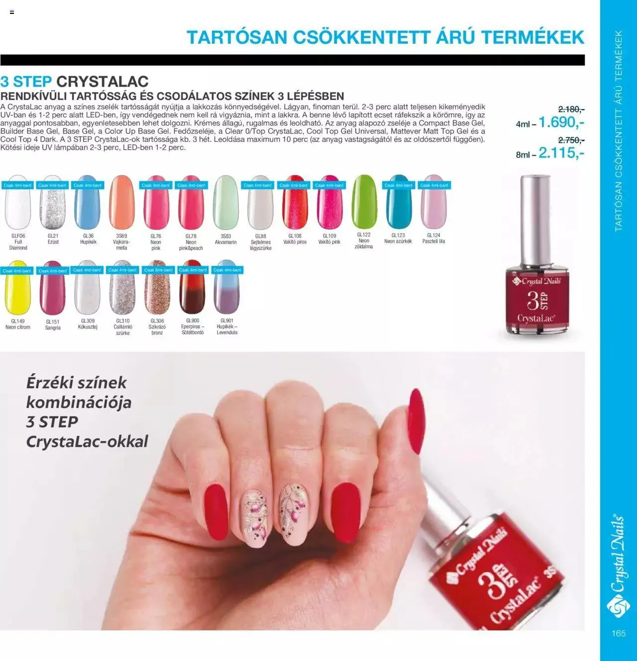 Katalógus Crystal Nails - Nagykatalógus 22/23 március 8.-tól december 31.-ig 2023. - Oldal 165