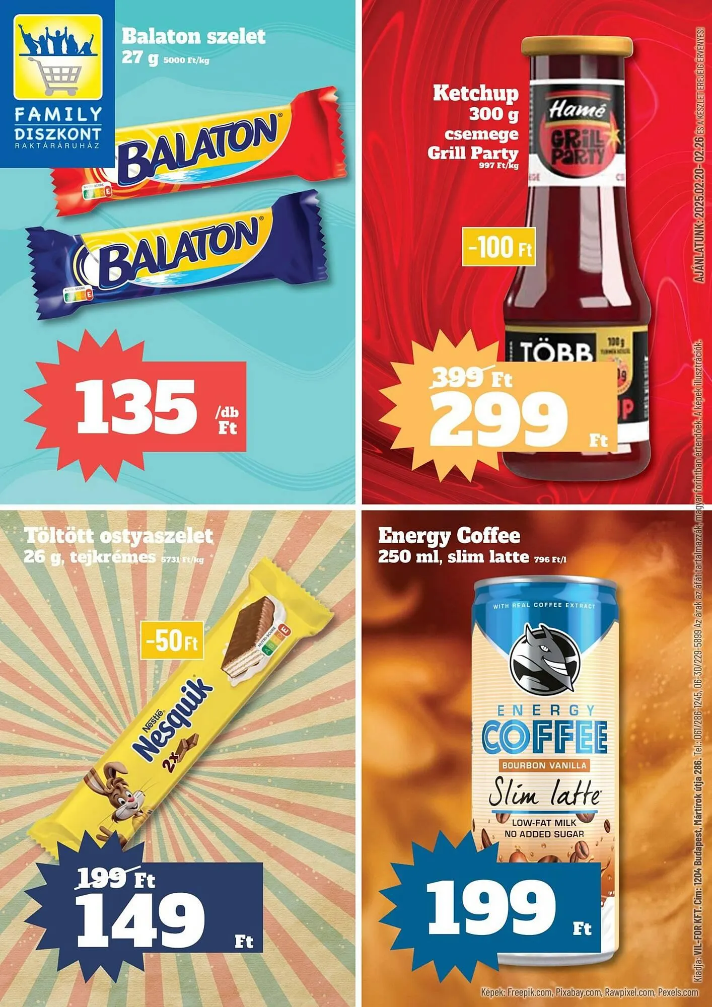 Family Diszkont akciós újság - 1