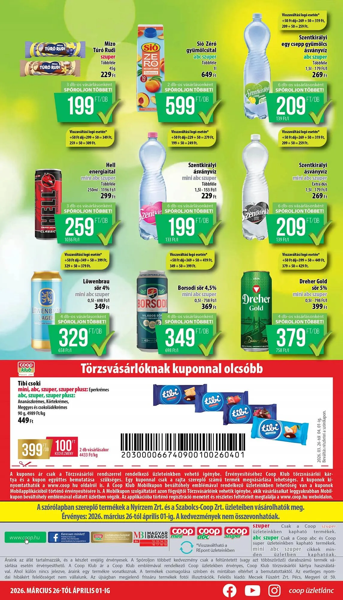 Katalógus Coop akciós újság március 26.-tól április 1.-ig 2026. - Oldal 8