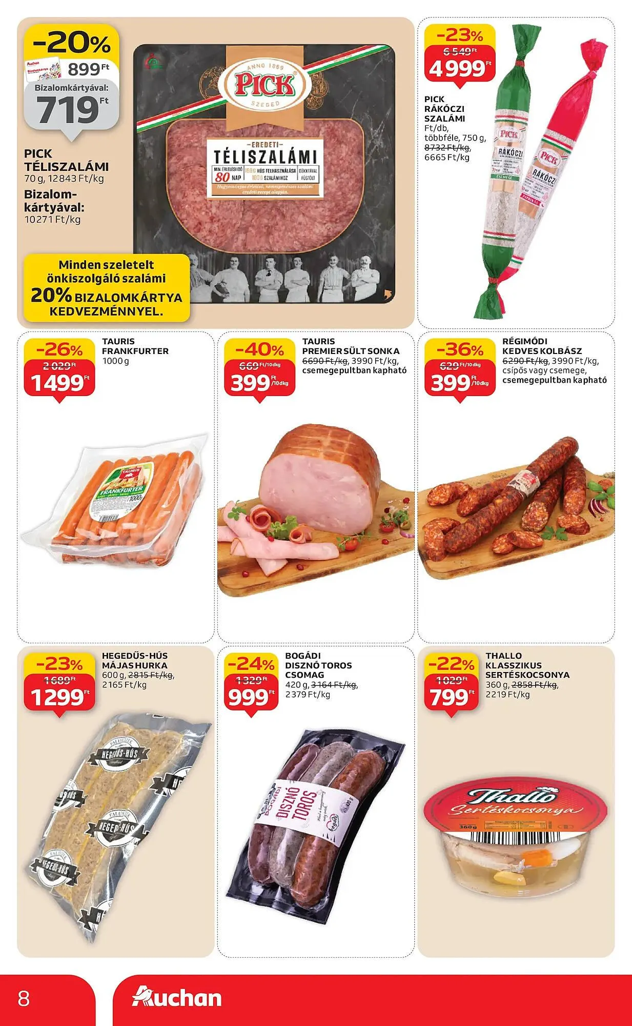 Katalógus Auchan akciós újság január 8.-tól január 14.-ig 2026. - Oldal 8