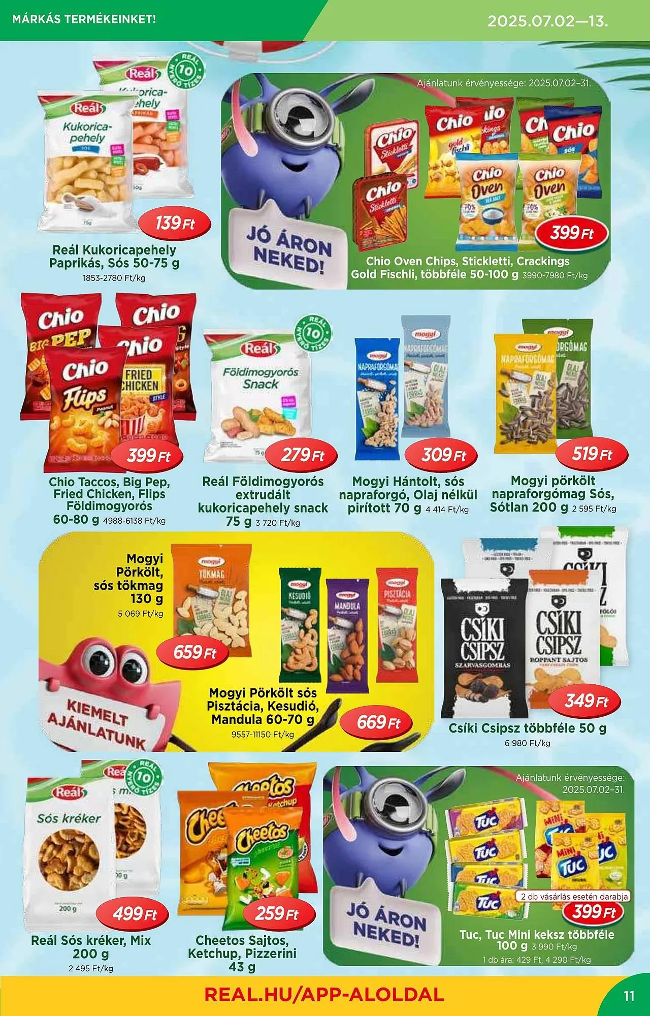 Katalógus Real akciós újság július 2.-tól július 13.-ig 2025. - Oldal 11