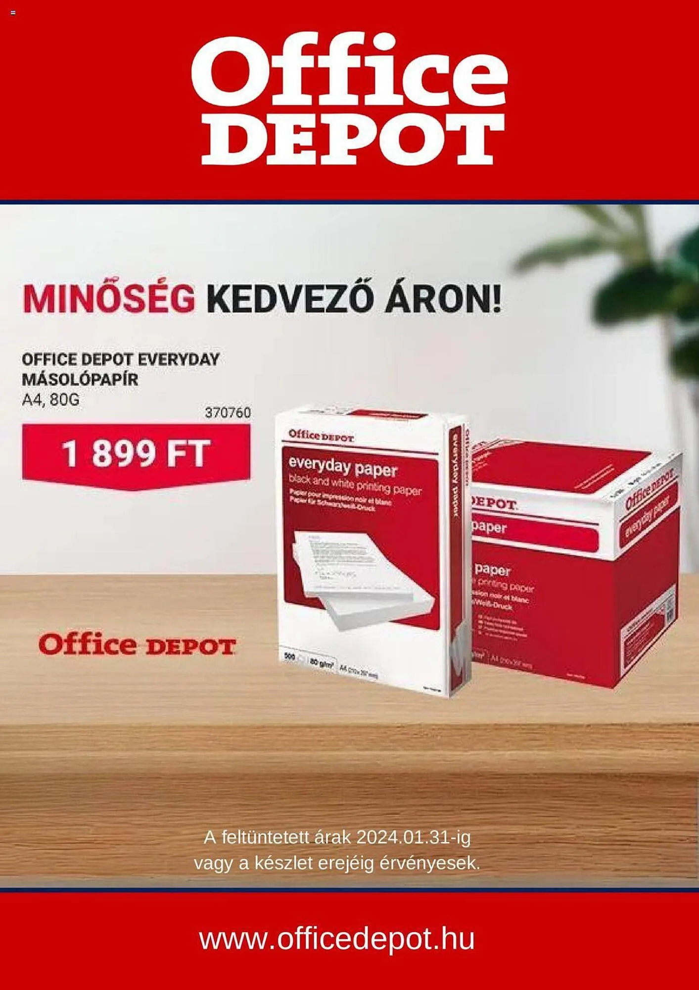 Katalógus Office Depot akciós újság január 2.-tól január 31.-ig 2024. - Oldal 
