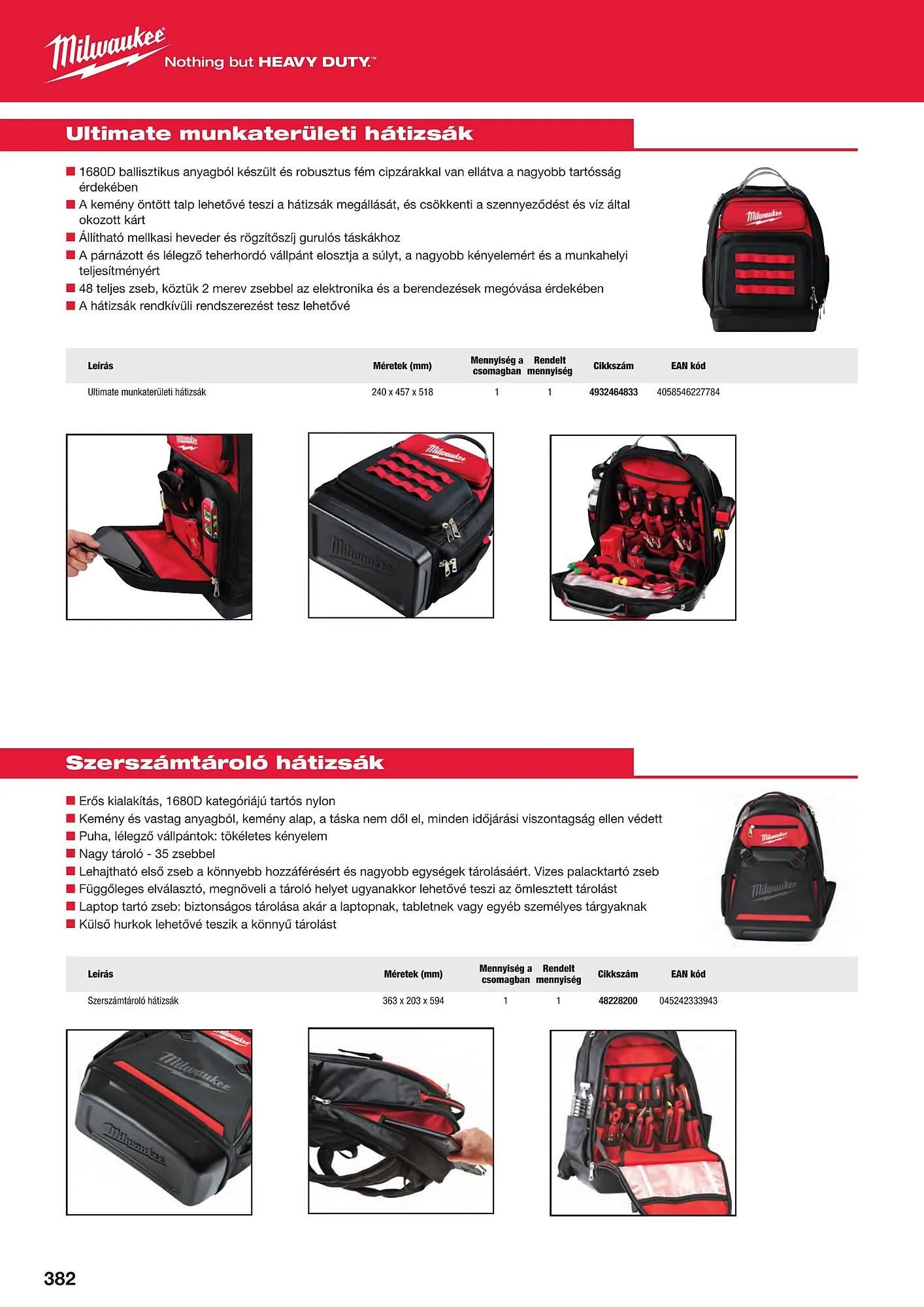 Katalógus Milwaukee akciós újság szeptember 16.-tól december 31.-ig 2025. - Oldal 382