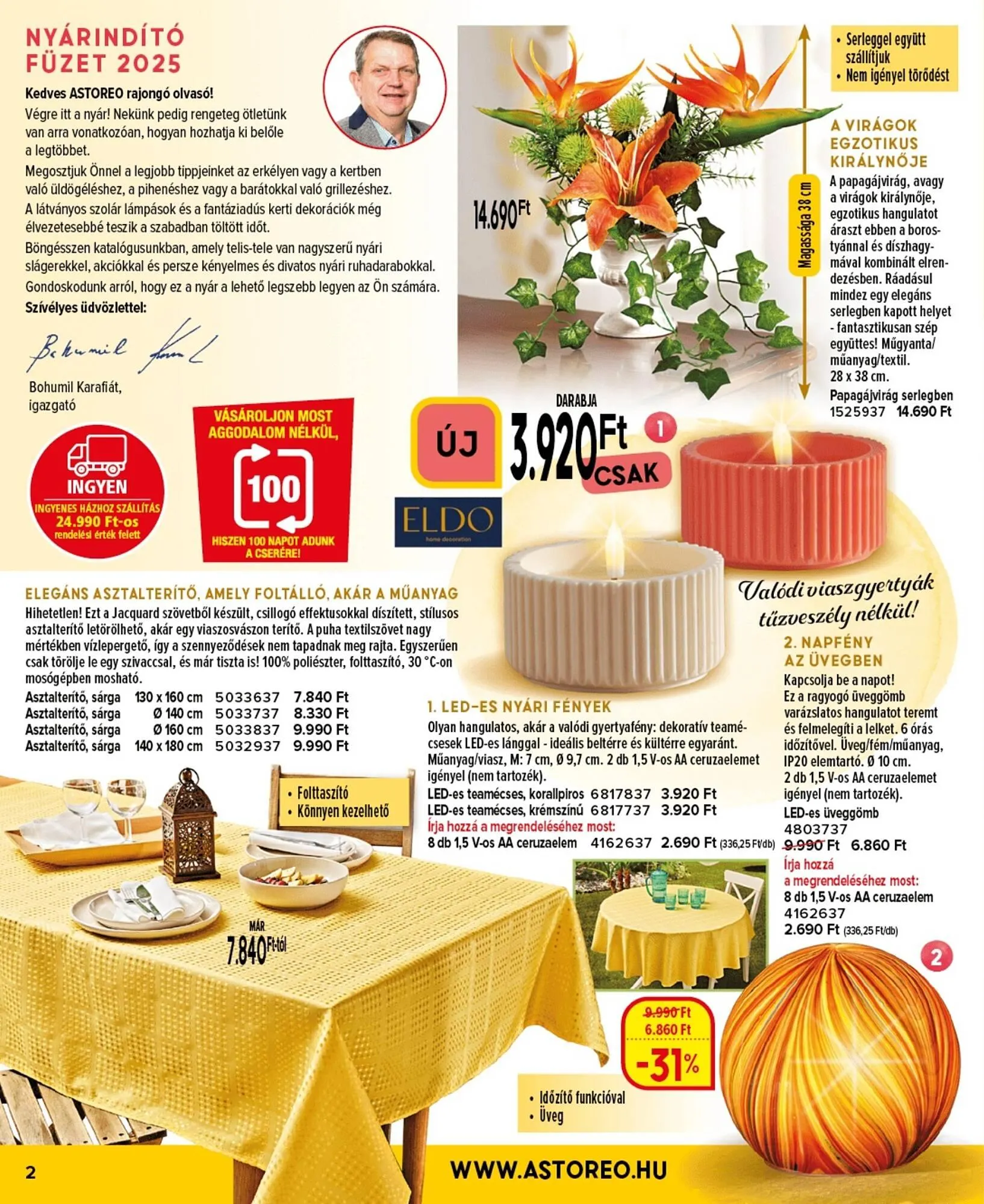 Katalógus Astoreo akciós újság június 1.-tól július 31.-ig 2025. - Oldal 2