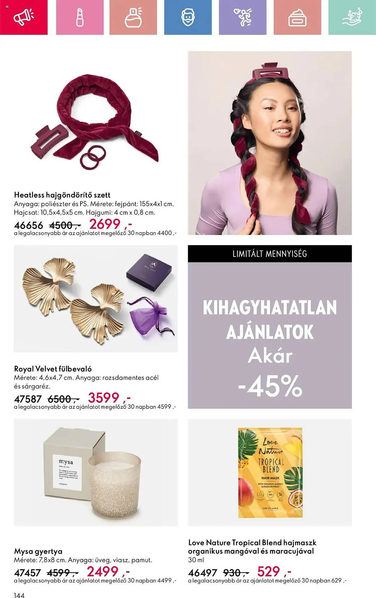 Katalógus Oriflame akciós újság április 13.-tól május 3.-ig 2025. - Oldal 144