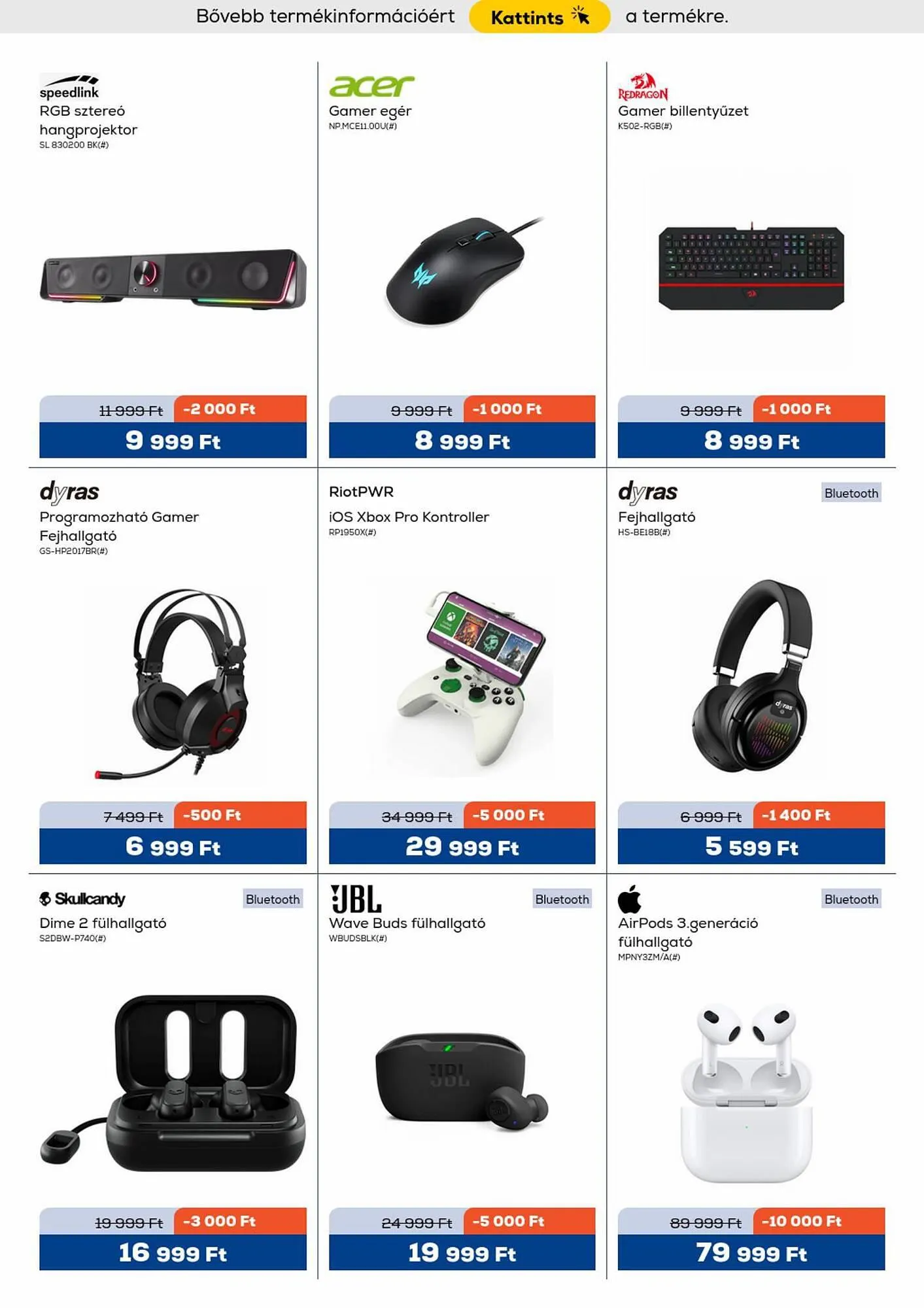 Katalógus Euronics akciós újság augusztus 17.-tól szeptember 23.-ig 2023. - Oldal 3