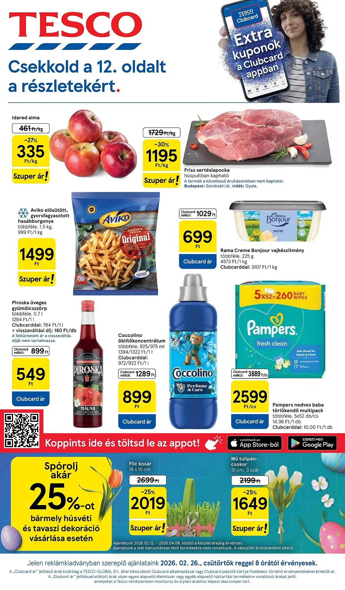 Tesco akciós újság - 1