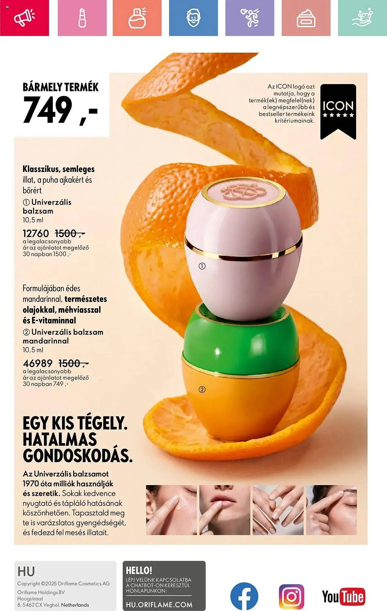 Katalógus Oriflame akciós újság július 27.-tól augusztus 16.-ig 2025. - Oldal 164