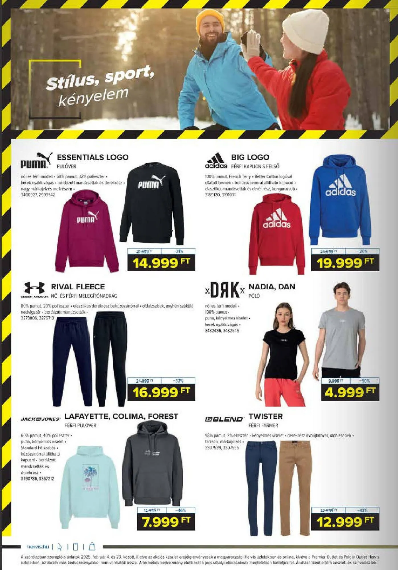 Katalógus Hervis akciós újság február 4.-tól február 23.-ig 2025. - Oldal 6