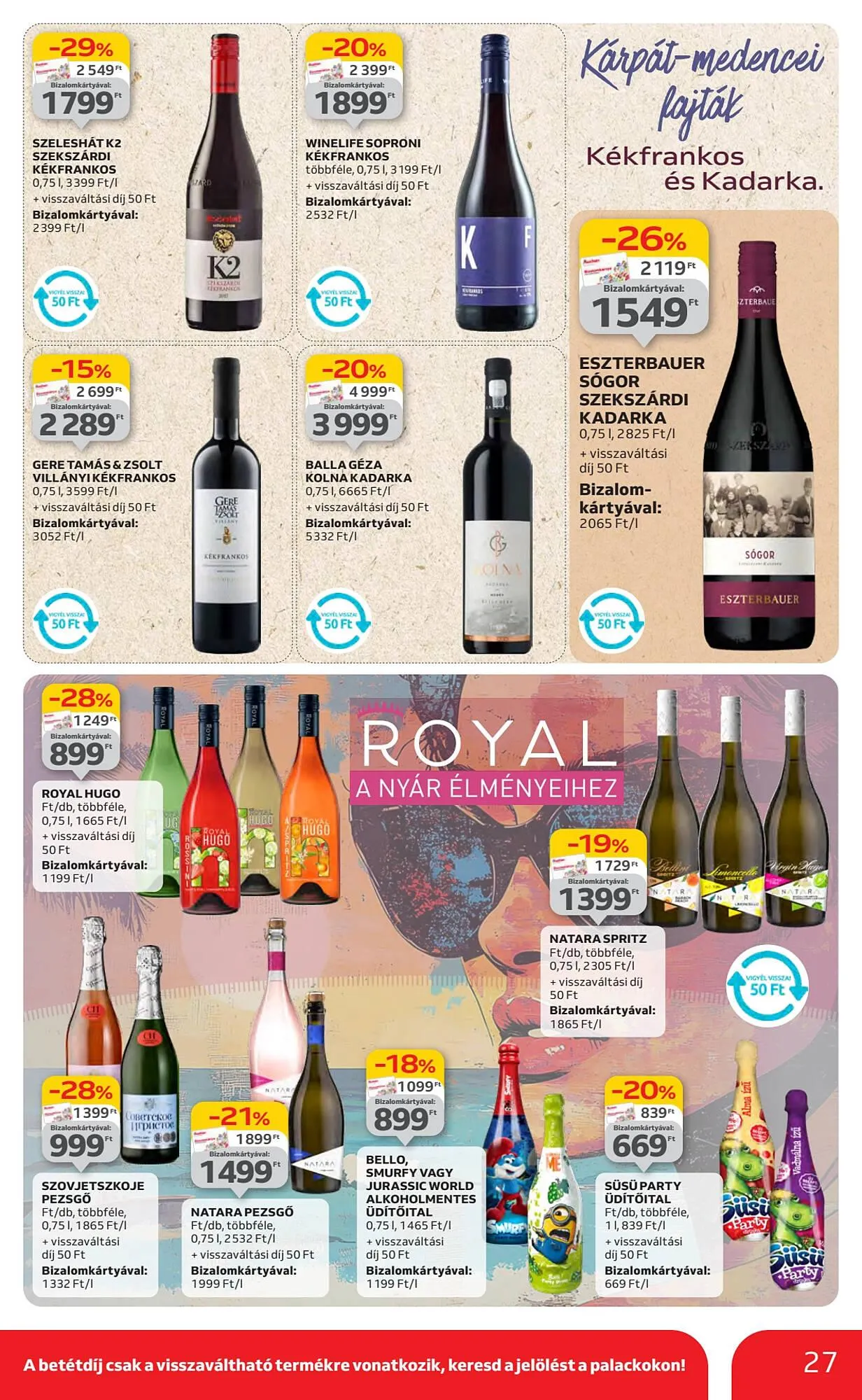 Katalógus Auchan akciós újság július 17.-tól július 23.-ig 2025. - Oldal 27