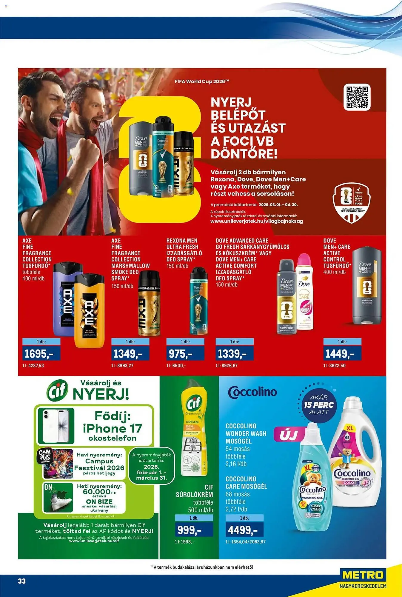 Katalógus Metro akciós újság március 16.-tól április 4.-ig 2026. - Oldal 33