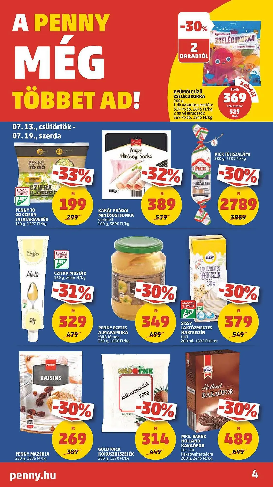 Katalógus PENNY akciós újság július 13.-tól július 19.-ig 2023. - Oldal 4