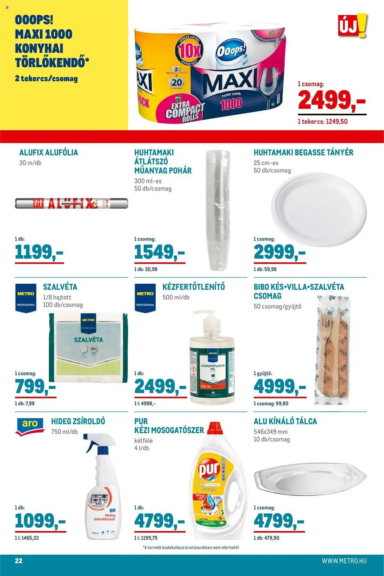 Katalógus Metro akciós újság augusztus 1.-tól augusztus 31.-ig 2025. - Oldal 22