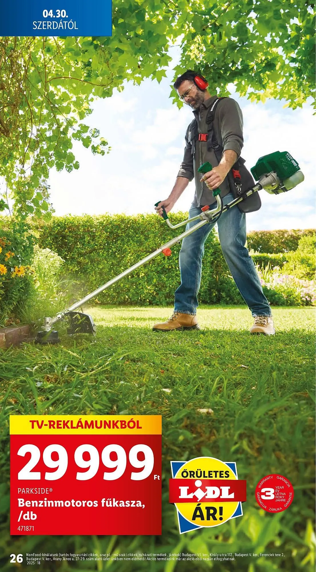 Katalógus Lidl akciós újság április 30.-tól május 4.-ig 2025. - Oldal 26