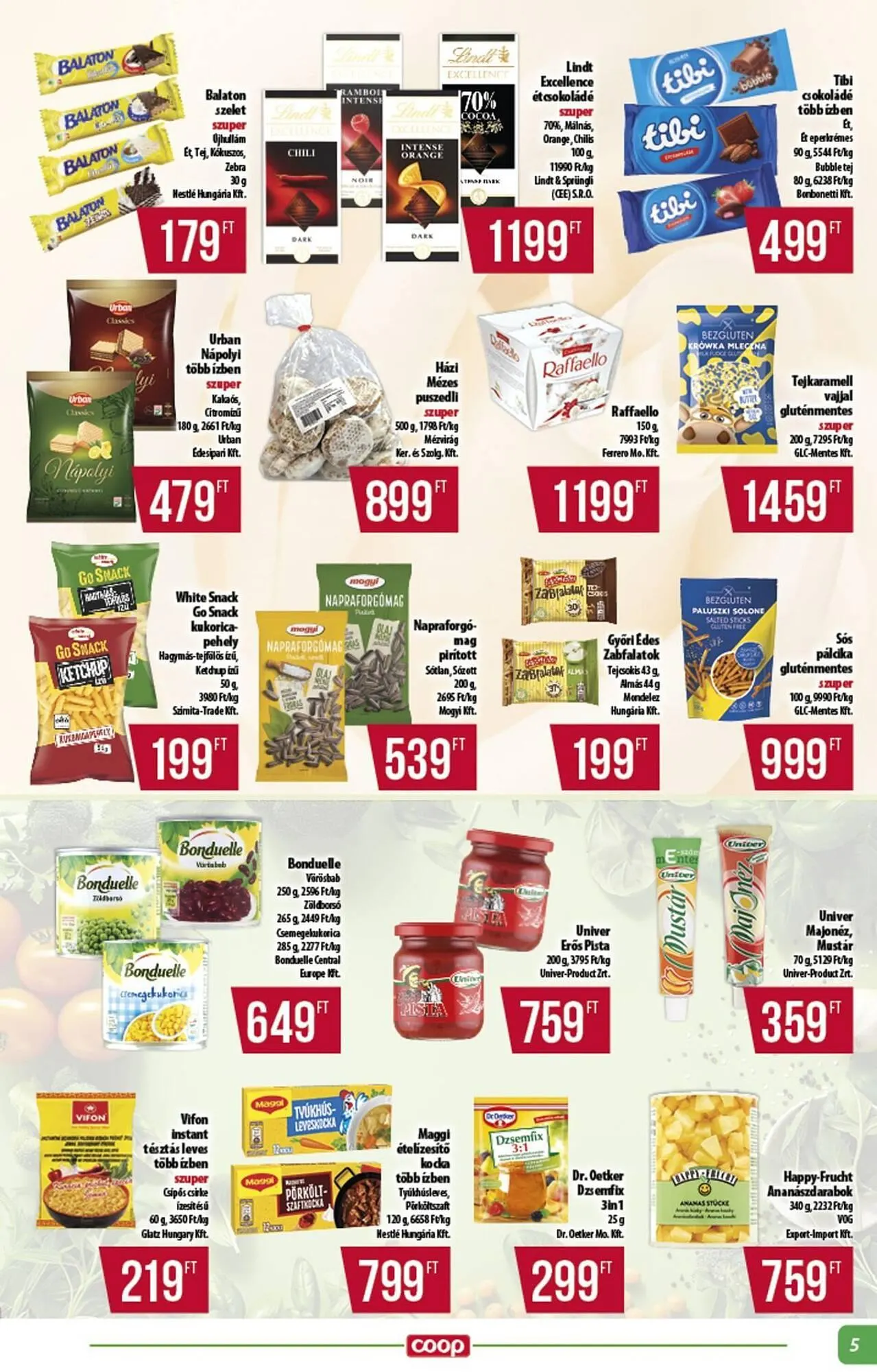 Katalógus Coop akciós újság május 15.-tól május 21.-ig 2025. - Oldal 5