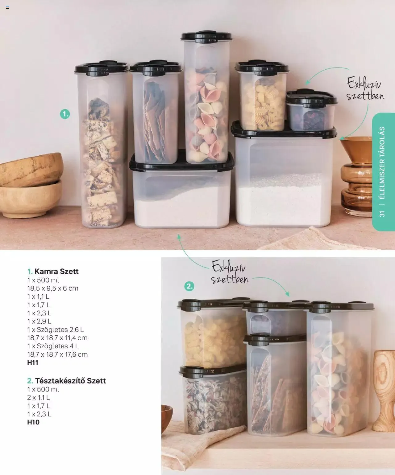 Katalógus Tupperware - Tavaszi-nyári katalógus március 7.-tól december 31.-ig 2023. - Oldal 31