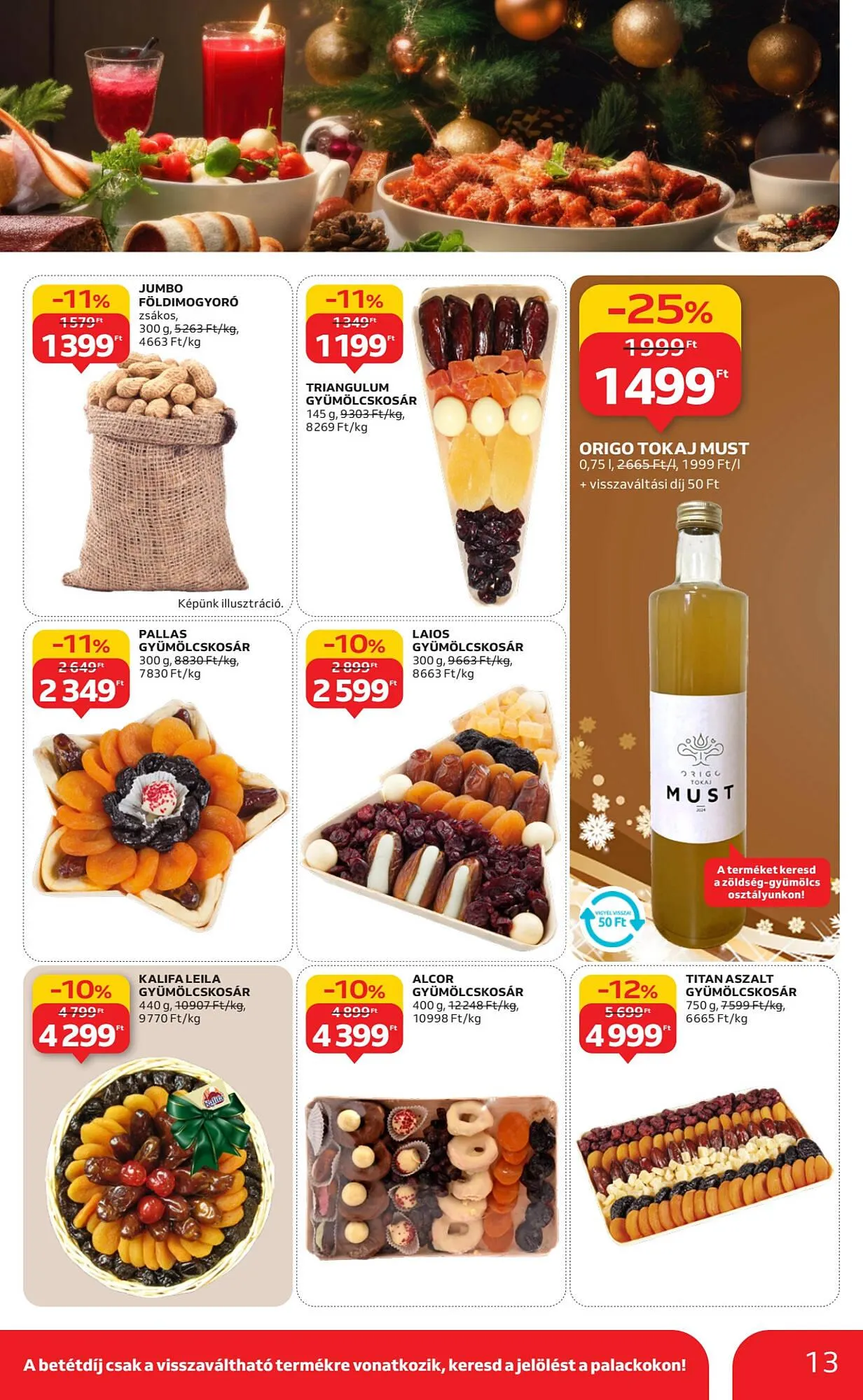 Katalógus Auchan akciós újság november 20.-tól december 24.-ig 2025. - Oldal 13