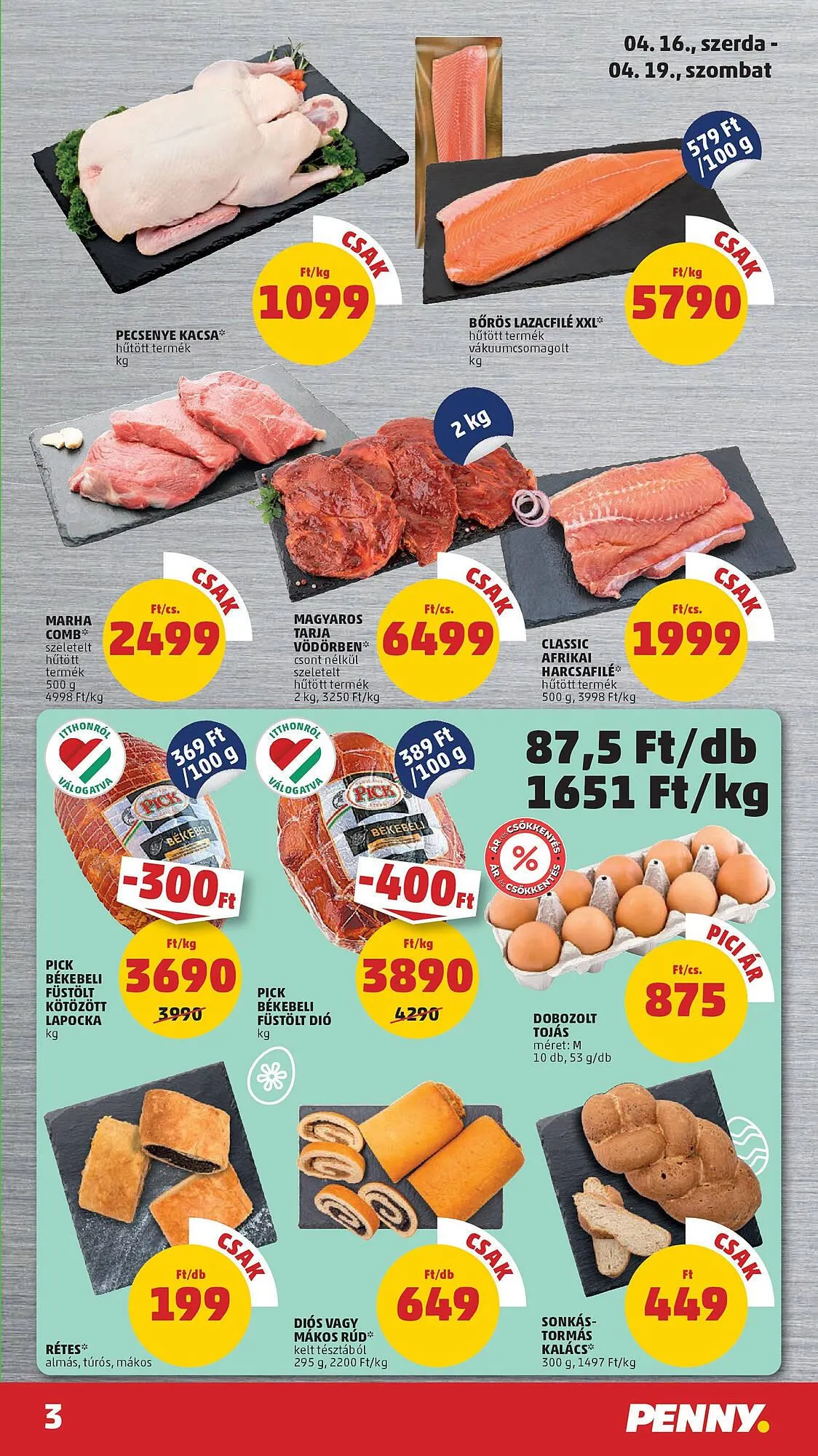 Katalógus PENNY akciós újság április 16.-tól április 23.-ig 2025. - Oldal 3