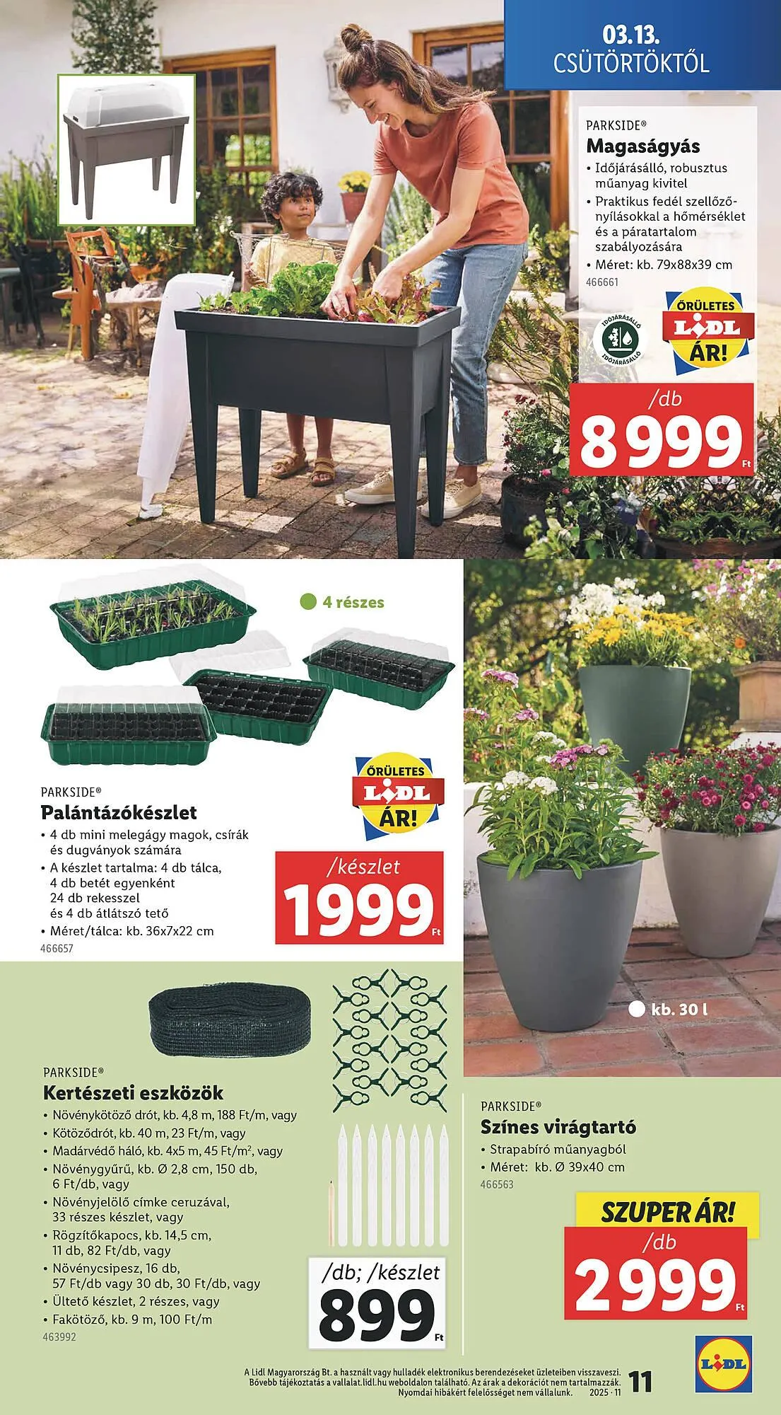 Katalógus Lidl akciós újság március 13.-tól március 19.-ig 2025. - Oldal 11