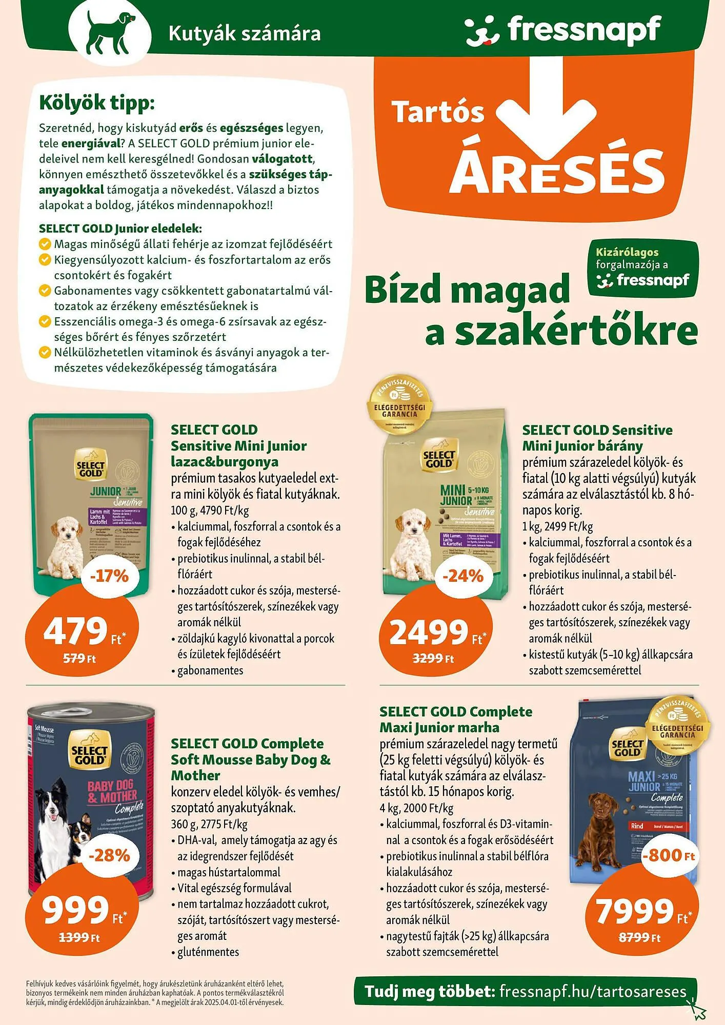 Katalógus Fressnapf akciós újság április 3.-tól április 9.-ig 2025. - Oldal 3