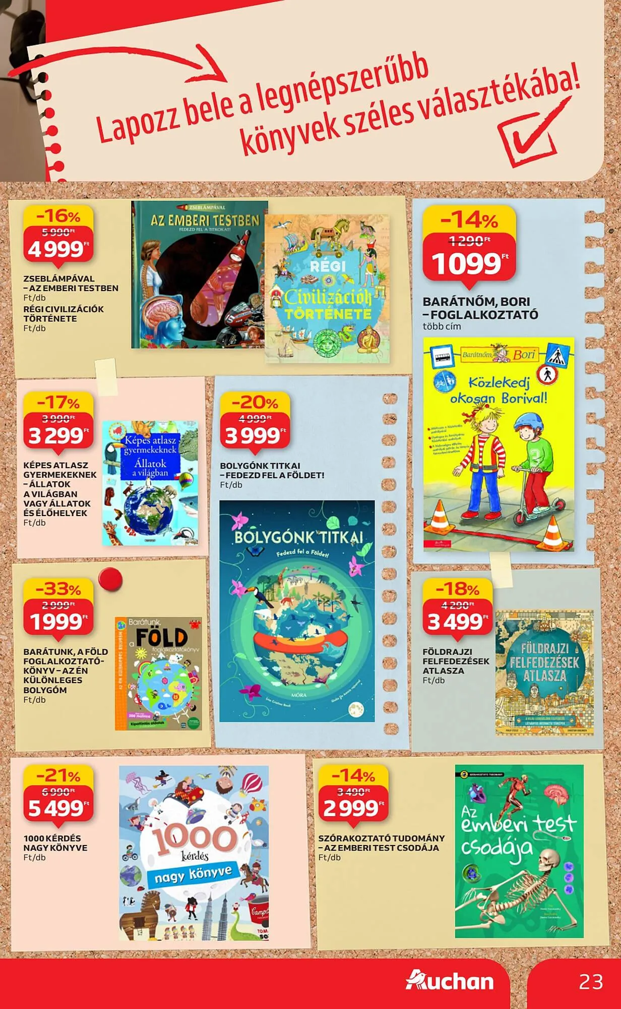 Katalógus Auchan akciós újság augusztus 21.-tól szeptember 10.-ig 2025. - Oldal 23