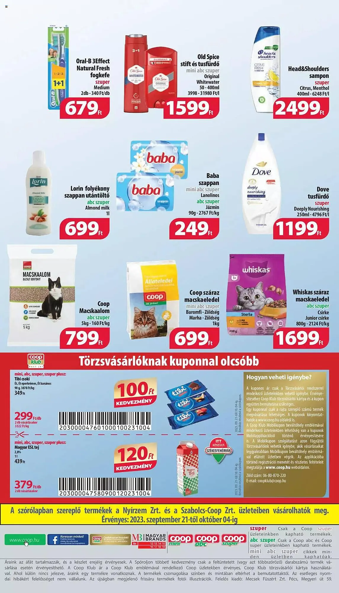 Katalógus Coop mini abc akciós újság szeptember 21.-tól október 4.-ig 2023. - Oldal 7