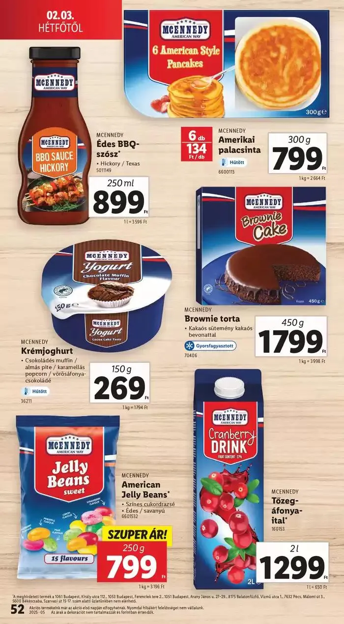 Katalógus Akciós újság – 05. hét január 30.-tól február 5.-ig 2025. - Oldal 52