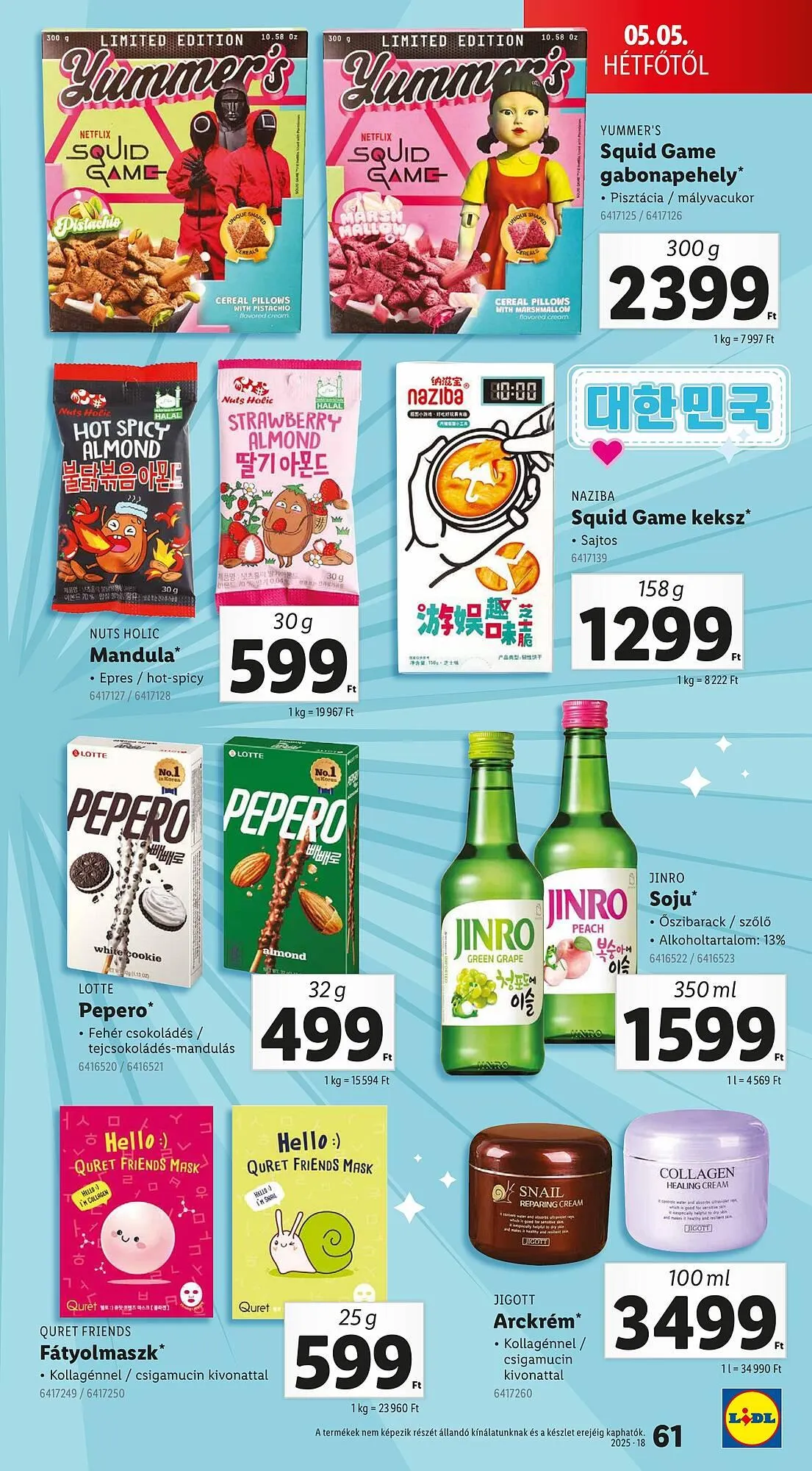 Katalógus Lidl akciós újság április 30.-tól május 4.-ig 2025. - Oldal 61