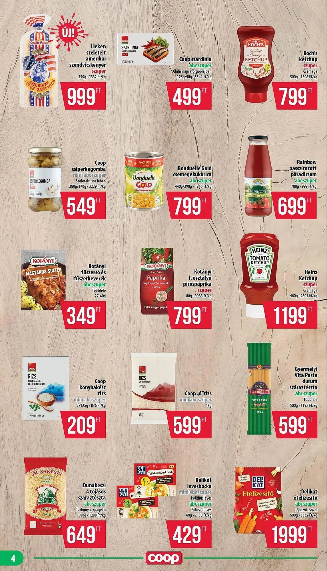 Katalógus Coop akciós újság november 13.-tól november 19.-ig 2025. - Oldal 4