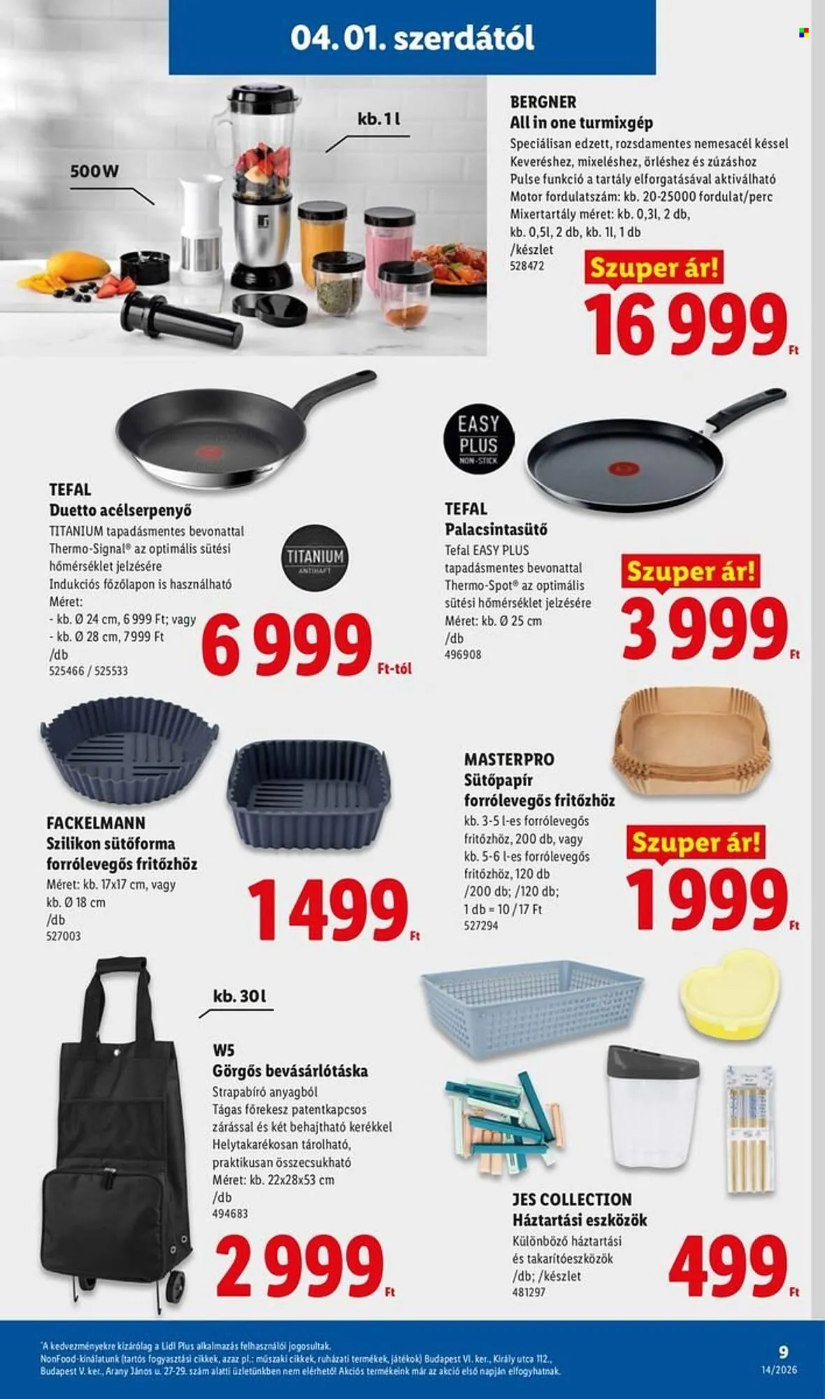 Katalógus Lidl akciós újság április 1.-tól április 8.-ig 2026. - Oldal 9