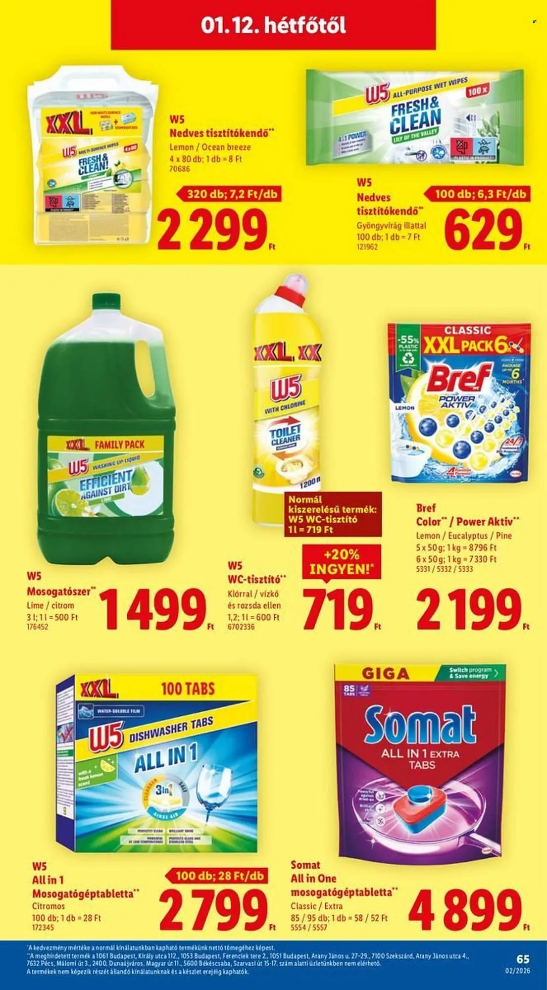 Katalógus Lidl akciós újság január 8.-tól január 14.-ig 2026. - Oldal 65