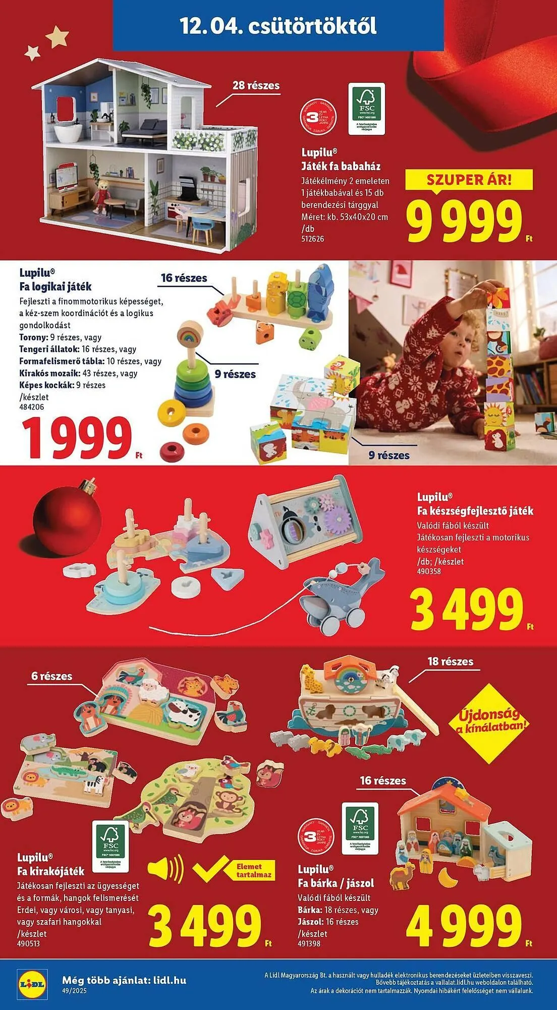 Katalógus Lidl akciós újság december 4.-tól december 28.-ig 2025. - Oldal 6