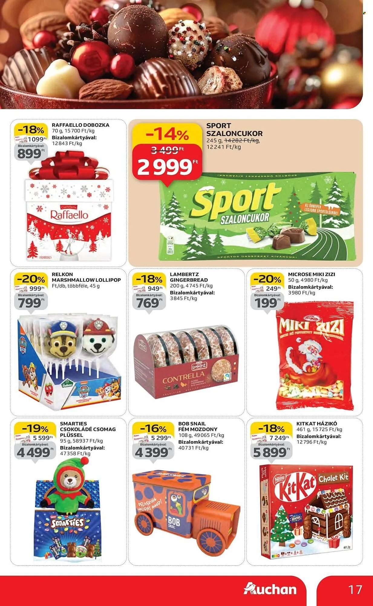 Katalógus Auchan akciós újság november 6.-tól november 12.-ig 2025. - Oldal 17