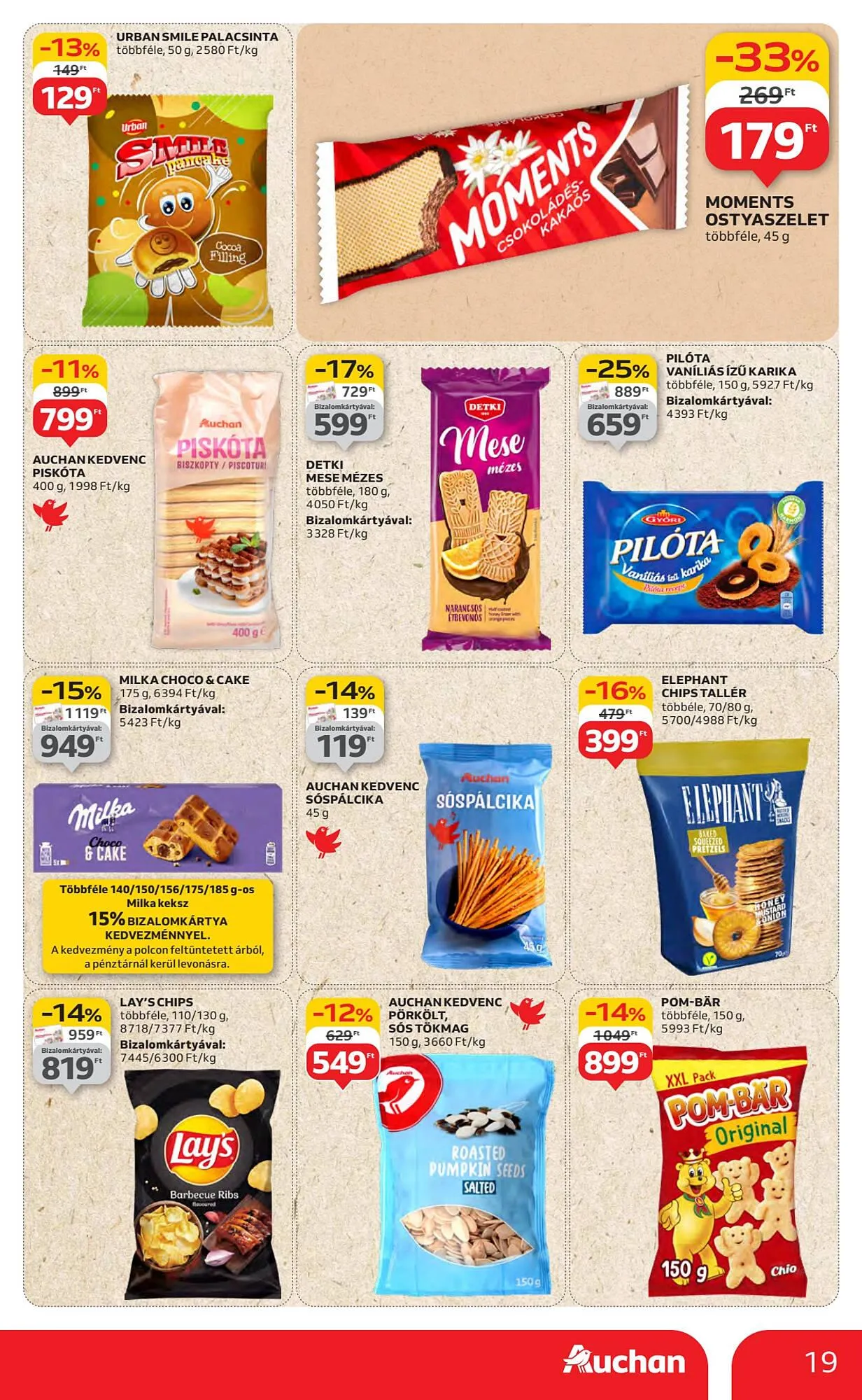 Katalógus Auchan akciós újság július 31.-tól augusztus 6.-ig 2025. - Oldal 19