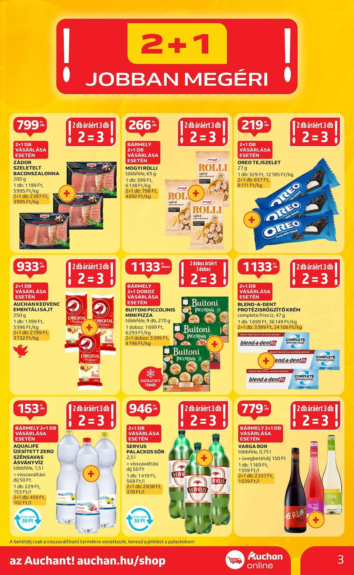 Katalógus Auchan akciós újság július 10.-tól július 16.-ig 2025. - Oldal 3