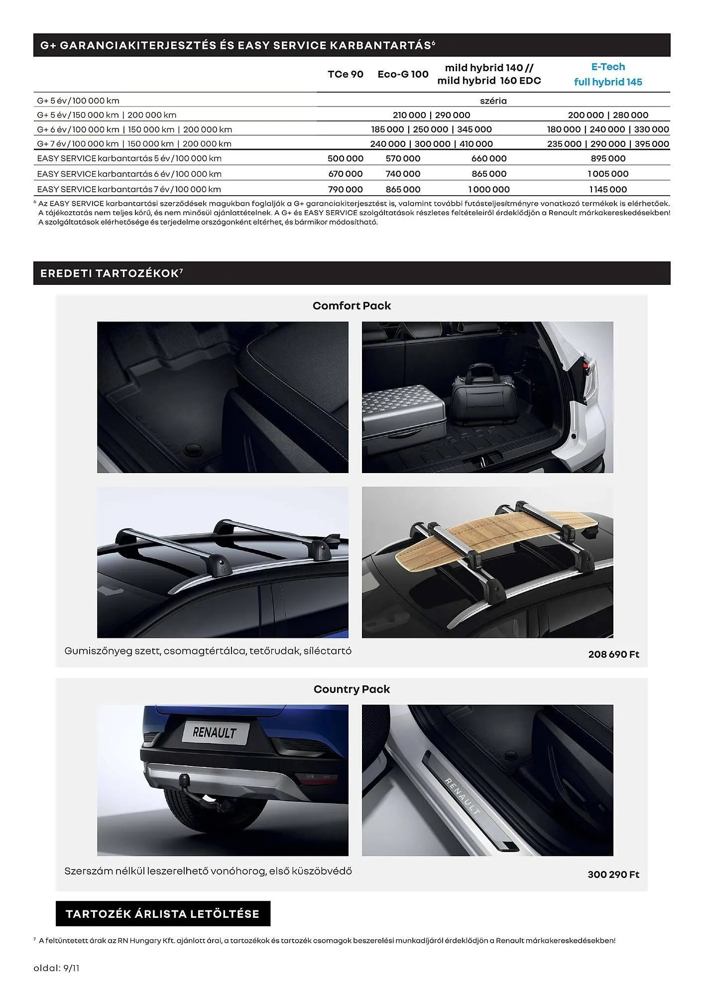 Katalógus Renault akciós újság január 6.-tól június 30.-ig 2025. - Oldal 9